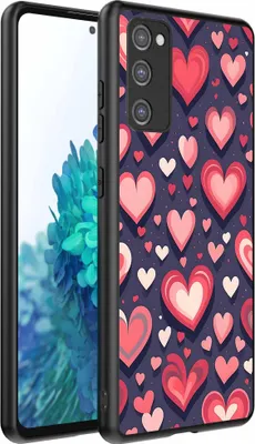 Produktbild von Geeignet für Samsung Galaxy S20 FE Telefon Fall mit Herz Impressum - TPU Backcover Fall mit Herz-Design - Smartphonica