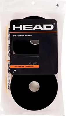 Obrázek produktu pro Head Racket 30 Prime Tour Overgrip Black Black Jedna velikost