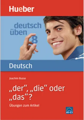 Produktbild von Deutsch üben 08. 'Der', 'die' oder 'das'?