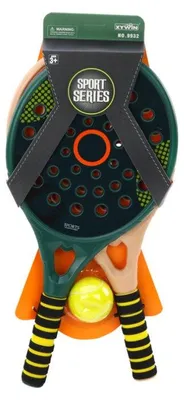 Obrázok produktu pre LEAN Toys 17501 Sada 2 pálok na padel pre deti sPolyuretánloptičkou