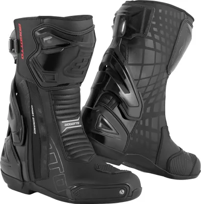 Image de Bottes de moto Bogotto Donington, noires, taille 42