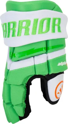 Obrázok produktu pre Rukavice Warrior Alpha Deluxe LT Junior white/green 10 palcov