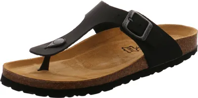 Produktbild von BIO Life Damen Zehentrenner schwarz/metall