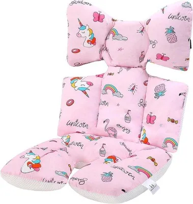 Productafbeelding van Famanu Zitkussen voor kinderwagens - Ademend, 38x60 cm