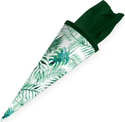 Produktbild von itenga Geschwister Schultüte 35cm "Palmenblätter"