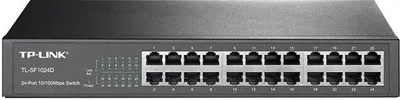 Obrázok produktu pre TP-Link TL-SF1024D, Nespravované, Fast Ethernet (10/100), Inštalácia do Racku