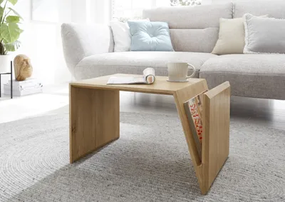 Produktbild von Couchtisch Beistelltisch Mojave | 60x40 | Eiche massiv