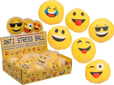 Produktbild von EMO Antistress-Ball Emotion ca. 6 cm