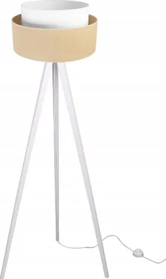 Imagen del producto de Lámpara de pie con trípode y pantalla de madera, 45 cm, modelo "Kuchen"