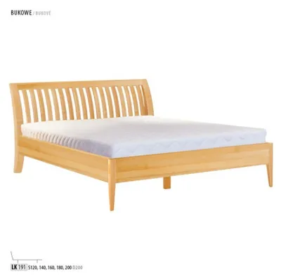Produktbild von Bett Holz Massive Schlafzimmer Betten 100x200cm Einzelbett Massivmöbel Möbel