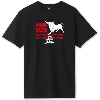 Immagine prodotto di MAGLIETTA HUF YOTO YEARS S/S - nera - XL