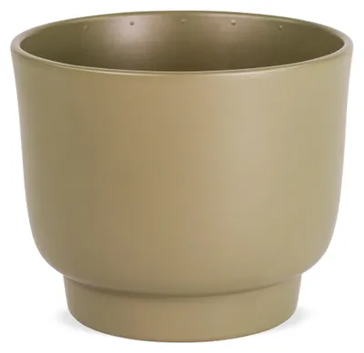 Immagine prodotto di Fioriera opaca Vaso di fiori in Vetroceramica verde oliva