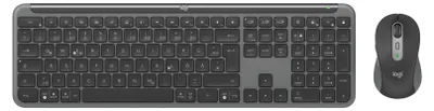 Zdjęcie produktu dla Logitech Wireless Keyboard+Mouse MK950 Signature Slim black