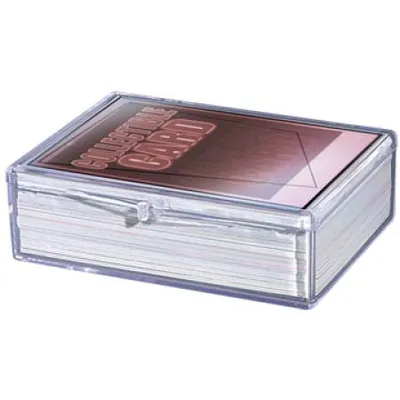 Produktbild von Ultra Pro - Hinged Clear Deckbox (for 50 cards)