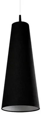 Produktbild von Hängeleuchte, Stoff, schwarz, 20 cm, RAZZI