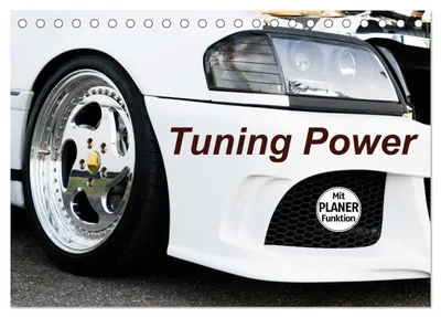 Produktbild von Tuning Power (Tischkalender 2027 DIN A5 quer), CALVENDO Monatskalender