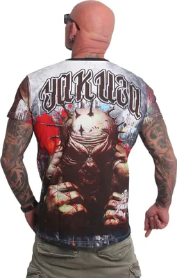 Obrázok produktu pre Yakuza Pánske tričko Winners Allover Regular, farebné, 3XL