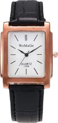 Image de Montre HE-14511 Noir/Doré pour Femme - Élégante et Abordable KP14511