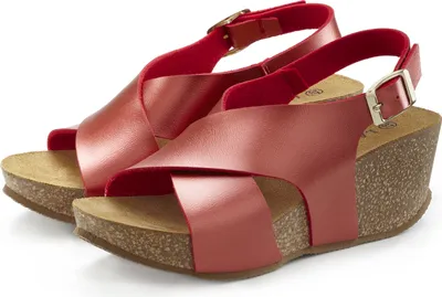 Produktbild von LASCANA Sandalette Sommerschuh rot Größe 41