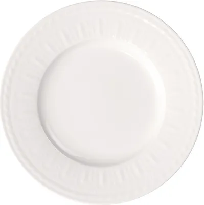 Produktbild von Villeroy & Boch 1046002610, Essteller, Rund, Porzellan, Weiß, 27 cm, 545 g