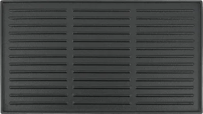 Immagine prodotto di Piastra in ferro da 44x24,5 cm, reversibile, per barbecue e grigliate