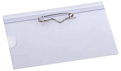 Zdjęcie produktu dla EUROPEL  121264 EUROPEL Namensschild, mit Wellennadel, 90 x 60 mm