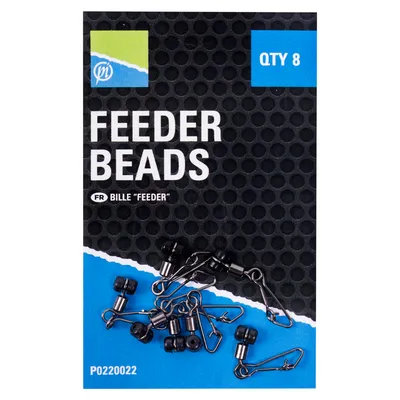 Produktbild von Preston Feeder Bead - 8 Angelwirbel zum Feederangeln