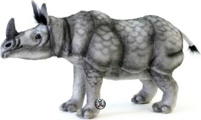 Produktbild von Nashorn PREMIUM Rhino Wildtier Panzernashorn Sammeltier Plüschtier Dekotier RITA