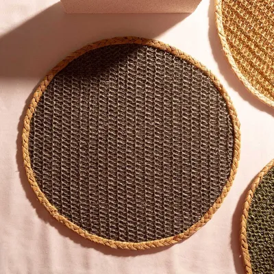 Obrázok produktu pre Pogrinjek pogrinjek podstavek za podstavek pogrinjek podloga za hrano namizna podloga DANUSE siva 38 cm HOMLA