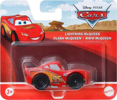 Produktbild von Disney Pixar Cars JDM12, Auto, 3 Jahr(e), Metall, Rot, Gelb