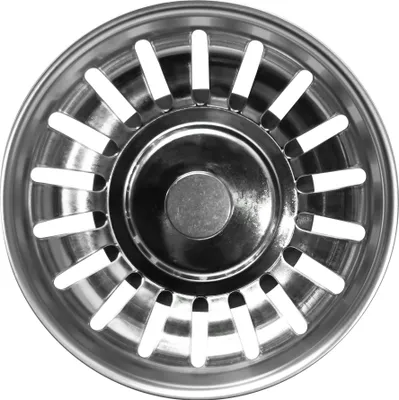 Image de BLANCO 125590, panier de vidange STANDARD, 3,5 pouces, avec connecteurs - 18 fentes / bouchon de fermeture / ensemble de trop-plein et de vidange