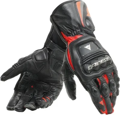 Image de Gants de moto Dainese Steel-Pro, noir/rouge, 3XL