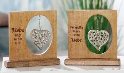 Obrázok produktu pre Gilde drevený rám s nápisom "Love" VE 4 tak 43994