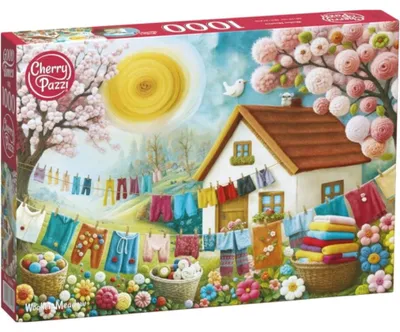 Produktbild von CHERRY PAZZI Puzzle Wollwiese 1000 Stü ck