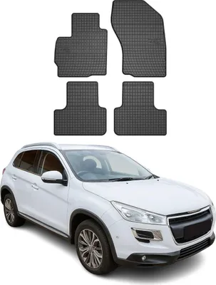 Immagine prodotto di 2012-2017 Peugeot 4008 tappetini TPE nero 4 pz