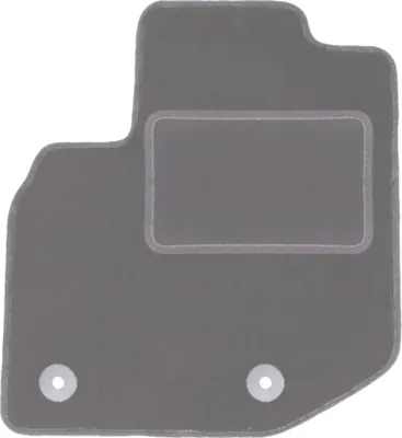 Image de Tapis de sol conducteur en velours graphite adapté à la Honda Jazz III (2008-2011, hayon) – avec fixations – ajustement parfait
