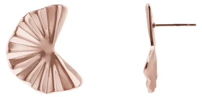 Image de Boucles d'oreilles à clip Heideman pour femmes, modèle Zaira, couleur or rose