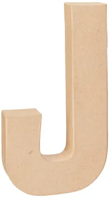 Imagen del producto de Letra, mayúscula, 20,5 cm, J, 1 unidad.