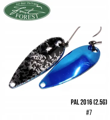 Produktbild von Forest PAL 2016 Ultralight Spinnerköder 2.5g Flash Blue