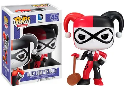 Obrázok produktu pre FUNKO Figure POP! DC Comics Harley Q/Mallet, zberateľská figúrka, film a seriály