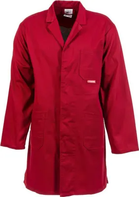 Produktbild von Größe 25 Herren Planam MG 290 Berufsmantel mittelrot Modell 0641