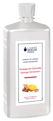 Produktbild von Lampe Berger 116018, Flasche, Flüssigkeit, Zimt, Kokosnuss, Ingwer, Moschus, Muskatnuss, Orange, Tonka-Bohne, Vanille, 1000 ml, 1 Stück(e)