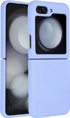 Immagine prodotto di Accezz Custodia in silicone liquido Samsung Galaxy Z Flip 5 - Viola