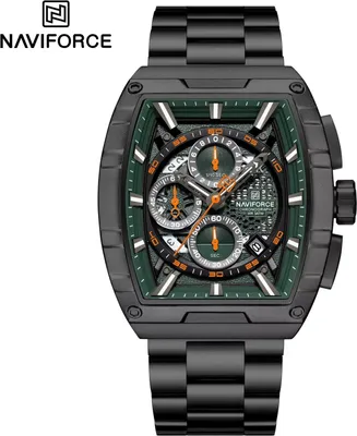 Zdjęcie produktu dla Zegarek NAVIFORCE TN-38587 - Czarny i Zielony KP38587