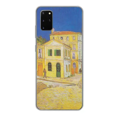 Produktbild von MuchoWow® Handyhülle Schutzhülle Hülle für Samsung Galaxy S20 Plus Das gelbe Haus - Vincent van Gogh Silikon Softcase Handy Hülle - Hartschale