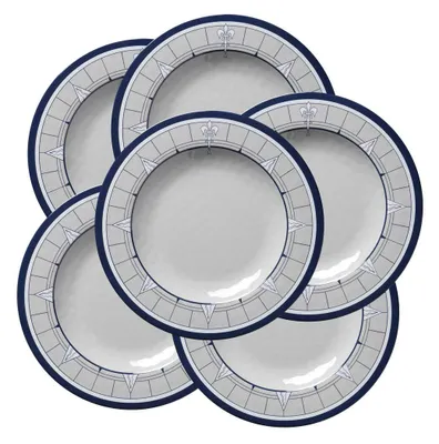 Immagine prodotto di Piatto da dessert Piatto da colazione, melamina, piatto grande, 20,5 cm, Pacific - Set di 6