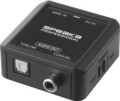 Immagine prodotto di Adattatore audio professionale SpeaKa [HDMI