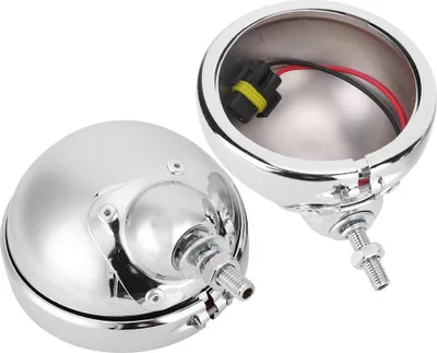 Produktbild von 2 Sätze 4,5 Zoll Motorrad Nebelscheinwerfergehäuse Aluminiumlegierung Lampengehäuse
