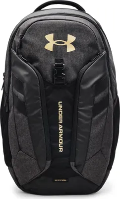 Produktbild von UNDER ARMOUR Hustle Pro-Rucksack 004 - black medium heather/black/metallic gold