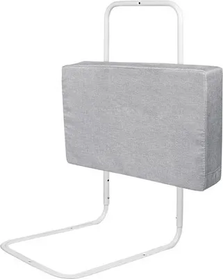 Produktbild von XMTECH Bettschutzgitter Bettgitter zum Vertikalen Heben Höhenverstellbar Rausfallschutz Kinderbettgitter für Kinder 50cm Grau